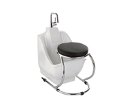 Lavabo Kidoir Wudu - Lavage des pieds à deux niveaux, lavabo musulman pour le lavage des pieds avec chaise