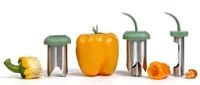 Éplucheur de poivrons en acier inoxydable