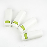 Vente en gros, bâton de protection solaire ovale vide de 7ml, taille de voyage, tube de déodorant en plastique PP, sérum solide, bâton correcteur anti-transpirant