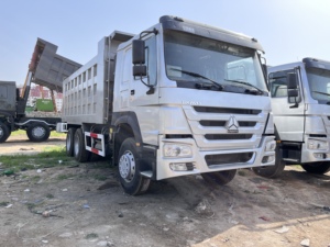 Remis à neuf 371hp HOWO 6x4 camion lourd diesel camion à benne basculante bon état boîte de vitesses rapide manuelle 41-50t capacité de charge 30t GVW Euro 3 - Product Image 2