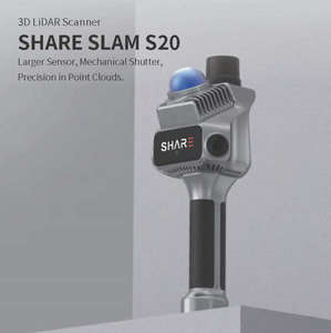 SHARE SLAM <b>S20</b> Handheld 3D LiDAR 1-inch Camera 16MP High RTK Point Cloud OEM 150min Battery 35MP Metal 3.5mm Length 35MP - Product Image 5