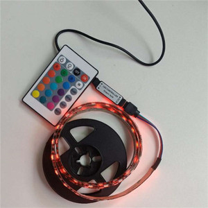 Televisione TV Schermo Del Computer Decorazione di Telecomando di RGB Usb Alimentato Condotto La <span class=keywords><strong>Striscia</strong></span> - Product Image 4
