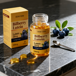 Suplemento para la Salud Ocular de Arándanos Europeos y Luteína en Cápsulas Blandas, Venta al por Mayor, Fabricante OEM Personalizado, Etiqueta Privada a Granel - Product Image 5