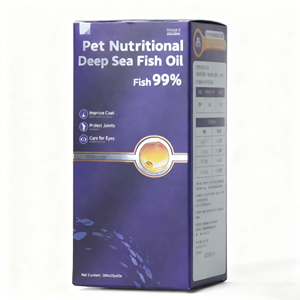 बिल्लियों और कुत्तों के लिए गहरे समुद्र में मछली का तेल-99% एकाग्रता के साथ प्रेस-प्रकार का तरल पदार्थ. थोक/ओम/क्रॉस-बॉर्डर - Product Image 1