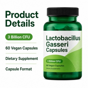 Capsules de probiotiques pour adultes Lactobacillus Gasseri pour la santé digestive, 3 milliards d'UFC, compléments certifiés GMP - Product Image 3