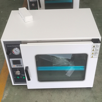 Four sec à air de dégazage de chambre à vide thermique haute température 25L 200C pour le traitement des matériaux chimiques de batterie de laboratoire