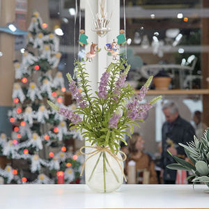 <span class=keywords><strong>ดอกไม้</strong></span>ประดิษฐ์ดอกลาเวนเดอร์ประดิษฐ์35ซม. ทำด้วยมือบอนไซสมัยใหม่นุ่มสวยงามสำหรับโรงเรียนหลังปีใหม่ของตกแต่งฮาโลวีน - Product Image 5