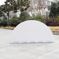Table pliante en plastique blanc de gros pour les banquets et les mariages