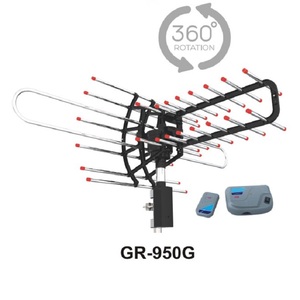 Vhf 360 Degree Rotation <b>Tv</b> Antennas Dvb-T Hdtv Antena <b>Remote</b> <b>Controlled</b> Outdoor Digital hd <b>Tv</b> Antenna for Long Range - Product Image 1