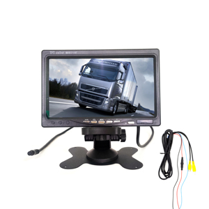 7 inch IPS/tn màn hình xe Video Monitor Camera CCTV Monitor hệ thống đỗ xe cho xe tải 12-35V cung cấp điện - Product Image 1