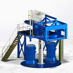 Radial Vertical imprensa tubo de cimento que faz a máquina linha de produção da tubulação de concreto pré-moldados para drenagem