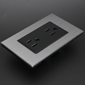 Sang trọng hiện đại tường chuyển đổi ánh sáng điện nhà 118 Đen nhôm chuyển đổi khung hiện đại sang trọng tường chuyển đổi với LED ánh sáng - Product Image 6