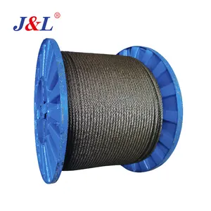 Julisling Galvanized Steel Electrical Cable Wire Rope 18mm Steel Wire Rope For Tower Crane OEM ODM API GOST