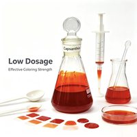 Capsaïcine rouge pur de qualité alimentaire, paprika liquide, capsorubine pour boulangerie haut de gamme et enrobage de chocolat