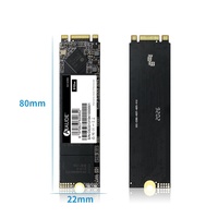 M.2 2280 SATA III 6 Gb/s SSD Solid State Drive Internal (Kecepatan Baca/Tulis Hingga 500/400 MB/S) Kompatibel dengan Laptop & Desktop PC