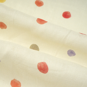 Tissu en lin et viscose imprimé de qualité supérieure, mélange pour impression numérique, tissu personnalisé pour vêtements en lin, idéal pour les robes - Product Image 6