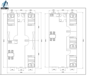 Casa Container Espandibile Prefabbricata Portatile da 40 Piedi <span class=keywords><strong>a</strong></span> Basso Prezzo del Produttore, Villa con 2-3 Camere da Letto, Patio e Terrazza in Pannelli Sandwich - Product Image 6