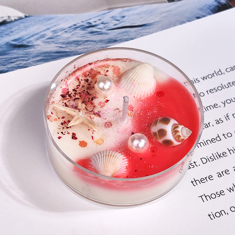 Shell Sequins - Red [Rose]
