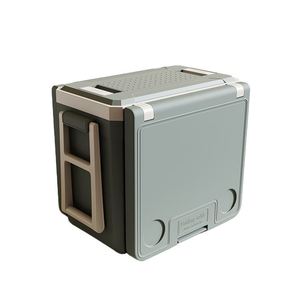 32 Liters Outdoor Camping Multifunctional <b>Portable</b> Folding <b>Table</b> and Chair Car Outdoor Camping Cooler Box - Product Image 3