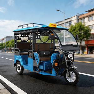 Triciclo Eléctrico - Vehículo para Desplazamientos de Corta Distancia - Puede Usarse como <span class=keywords><strong>un</strong></span> Pequeño <span class=keywords><strong>Taxi</strong></span> - Tuk-tuk - Extrema Autonomía - Product Image 6