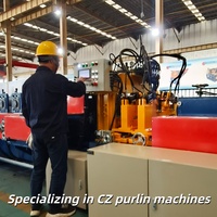 Machine de formage à rouleaux métalliques à commande PLC pour la production de verrous de poutre à clipser, haute productivité, à vendre