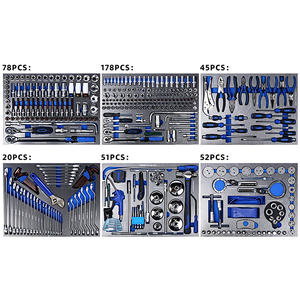 Kit Completo de Herramientas Mecánicas 488 Piezas, Banco de Trabajo para Taller de Reparación de Autos - Product Image 4