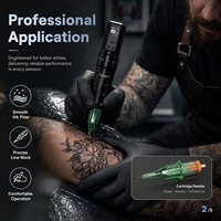 Componente Desechable de Acero Inoxidable de Rendimiento Consistente para Agujas de Cartucho de Tatuaje Corporal, Esterilizado y Seguro