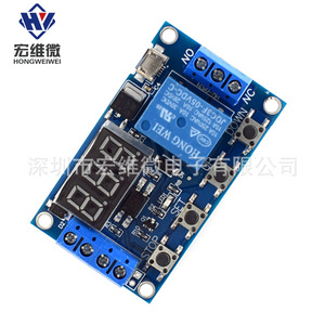Módulo de Relé de un Solo Canal Hongwei Micro, 6.3V-50V, Apagado Retardado, Interruptor de Temporización Cíclica con Activación por USB - Product Image 2