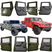 Assemblages de portes Dongfeng Humvee EQ2050 Série quatre portes sans serrures ni charnières