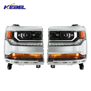 Faros Delanteros de Xenón para Automóvil, Buen <span class=keywords><strong>Precio</strong></span>, 84388723 84356947 84388631 84181565, para Chevrolet <span class=keywords><strong>Silverado</strong></span> 1500 2016 2017 <span class=keywords><strong>2018</strong></span> - Product Image 1