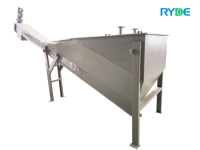 Separador de Arena por Gravedad Eficiente, Dispositivo de Purificación de Aguas Residuales Industriales, Totalmente Automático, Controlado por PLC, de Acero Inoxidable