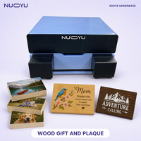 Printer UV Flatbed NUOYU A4 untuk Dekorasi Kayu/Hadiah/Papan Nama/Kerajinan dengan Head XP600, Tangki Tinta 1.5L, Garansi 1,5 Tahun