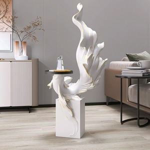 Escultura artística <span class=keywords><strong>de</strong></span> Pez Dorado, LED lámpara <span class=keywords><strong>de</strong></span> pie, decoración <span class=keywords><strong>de</strong></span> artesanías <span class=keywords><strong>de</strong></span> resina, iluminación <span class=keywords><strong>de</strong></span> <span class=keywords><strong>peces</strong></span>, luz moderna para sala <span class=keywords><strong>de</strong></span> estar, decoración del hogar - Product Image 4