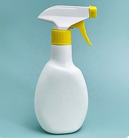 Bouteilles pulvérisatrices de 10 oz (300 ml), bouteilles vides rechargeables pour solution nettoyante, laque pour cheveux, spray, eau de Javel/vinaigre/alcool à base d'alcool