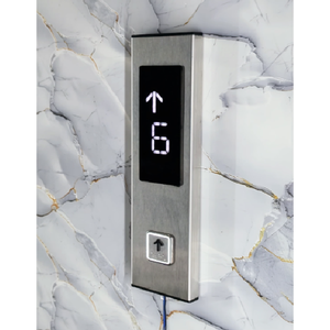 Bề mặt vật liệu thủy tinh thang máy cảm ứng lop với TFT hiển thị cop Bảng điều khiển hoạt động từ Ấn Độ chất lượng tốt nhất cao preforming - Product Image 3