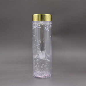 Vasos con tapas y pajitas, vasos con doble pared acrílica, transparente, transparente, sin Bpa, personalizado, 16Oz, venta al por mayor - Product Image 5