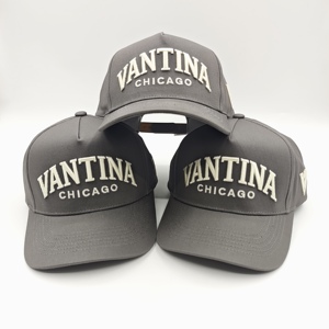 Casquette de baseball 5 panneaux Oxford Dobby bicolore Silhouette Moderne, logo brodé personnalisé, sportive, faible MOQ, OEM, tendance, style slouchy - Product Image 2