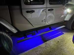 บอร์ดวิ่งรถจี๊ป2025 2020แบบขั้นบันไดบันไดอลูมิเนียมอัลลอยด์สำหรับโมเดล <span class=keywords><strong>Wrangler</strong></span> <span class=keywords><strong>JL</strong></span> - Product Image 2