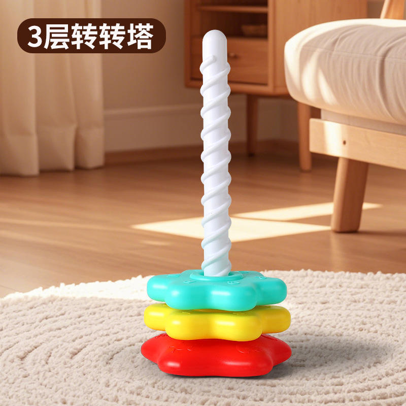 Three floors-rainbow turret