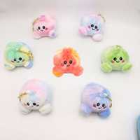 Poupée Momoko en peluche pastel, boîte mystère, porte-clés souple, jouet anti-stress en polyester pour les 14 ans et plus