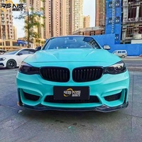 Pour BMW Série 3 GT Modifié M4 Style Kit de carrosserie Boucle de pare-chocs avant d'origine Plastique PP Matériel Pare-chocs de voiture Kit de conversion de voiture