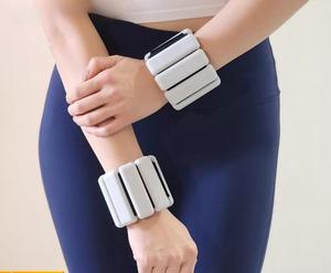 Custom Logo Accessories Ankle Wrist for <b>Women</b> Silicone Pilates Ankle <b>Weights</b> for Yoga Fitness Strength Training - Product Image 2