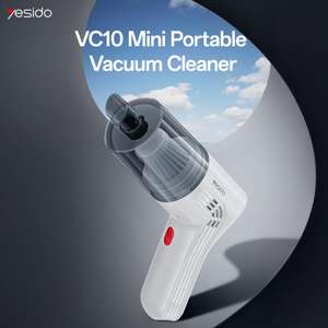 Aspiradora Portátil para Auto Yesido VC10, 5000PA, con Batería de 4000mAh (Blanca) - Product Image 2