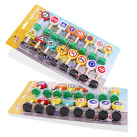 Personnalisé Montessori Bébé En Bois Rue Route Panneau De Circulation Blocs Cognitifs Jeux Éducatifs Jouer Maison Apprentissage Cadeau Jouets pour Enfants