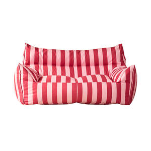 Funda de sofá tipo puf transfronteriza, extraíble, lavable, de tela a rayas, suave y cómoda para niños y adultos - Product Image 4