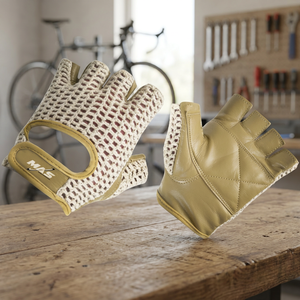 Guantes de Ciclismo/Bicicleta de Montaña de Medio Dedo para Hombre y Mujer, Transpirables, de Spandex y Cuero, con Protección contra Impactos, para Entrenamiento Físico al Aire Libre - Product Image 2