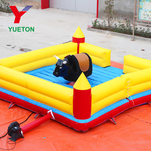 <span class=keywords><strong>Toro</strong></span> Mecánico Inflable Comercial, Máquina de Juego de Rodeo Mecánico, Juegos Inflables - Product Image 1