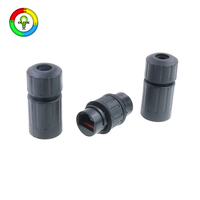 Conector Ethernet Mini M16 Impermeable RJ45 para Montaje en Panel, IP65, PA66, Nylon, Hembra, para Caja de Telecomunicaciones Exterior Compacta