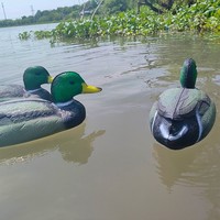 Décoy de chasse au canard en plastique TPE, durable et léger, flottant, pour la chasse en extérieur et le jardin - Vente directe usine