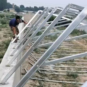 Оптовая продажа, одиночная оцинкованная стальная конструкция, полиэтиленовая пленка, сельскохозяйственные теплицы для растений клубники - Product Image 4